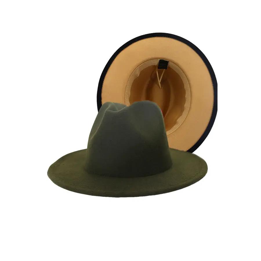Unisex Double-Sided Fedora Hats
