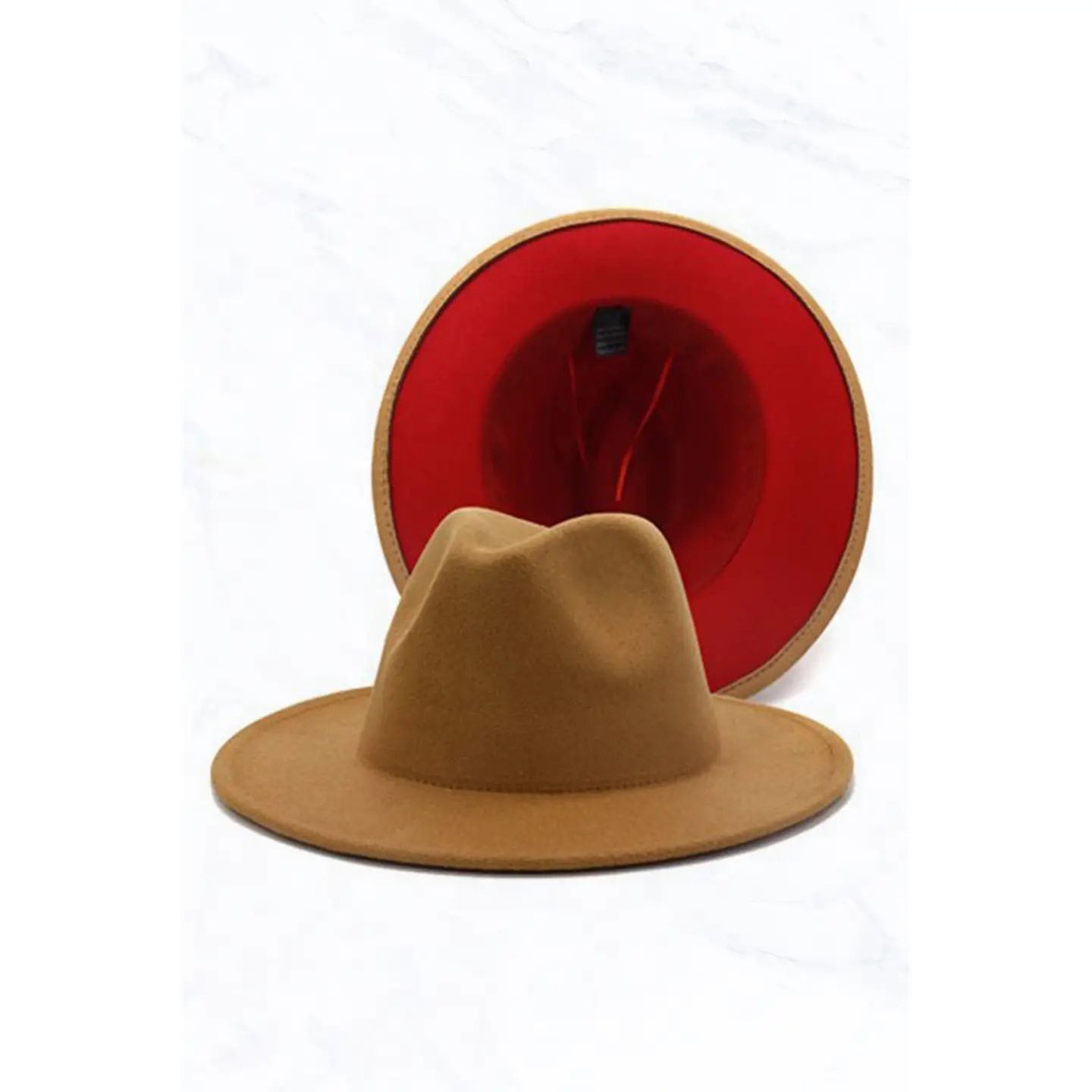 Unisex Double-Sided Fedora Hats