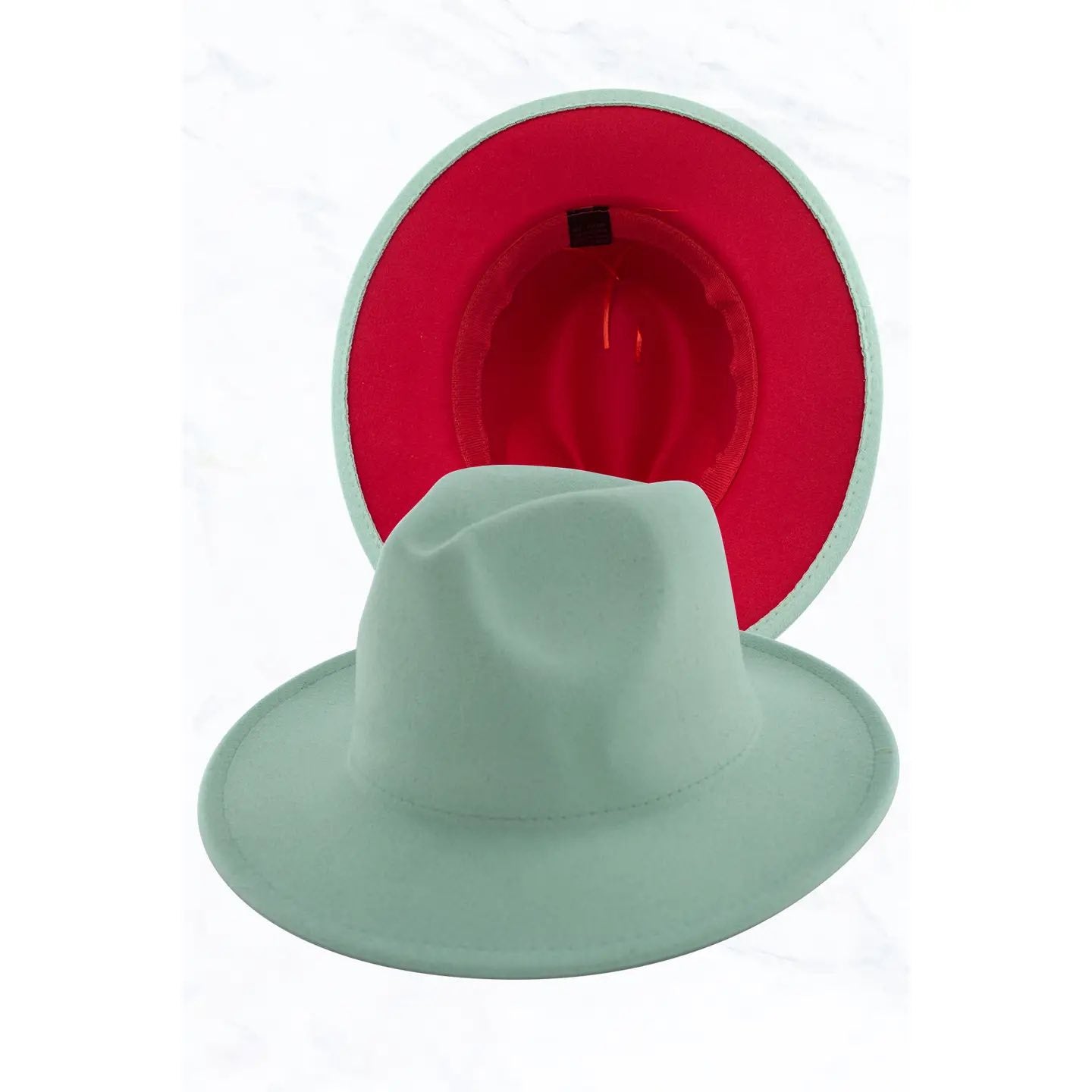 Unisex Double-Sided Fedora Hats