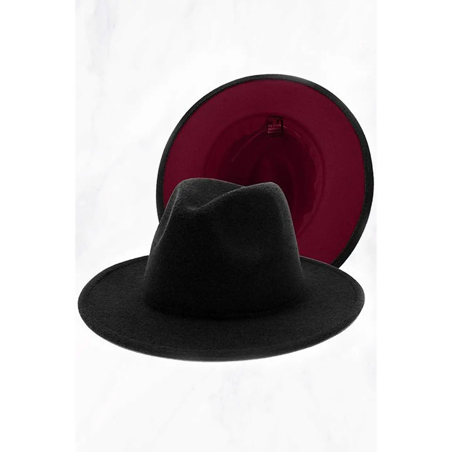 Unisex Double-Sided Fedora Hats