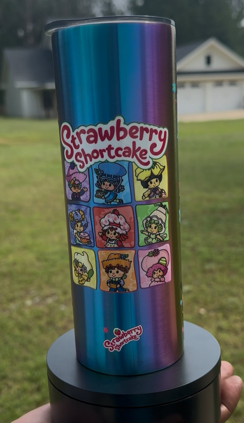 Rainbow Plated 20oz Tumbler