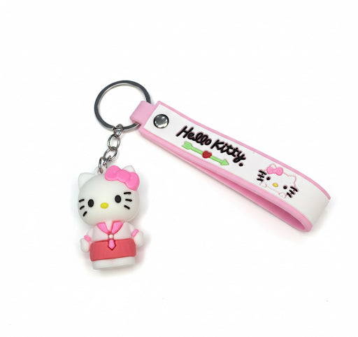 💖 Hello Kitty Character 3D Keychain and Strap