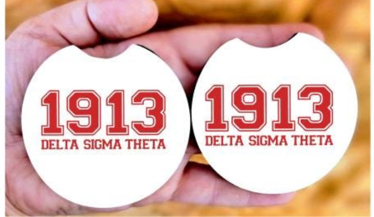 Sorority and Fraternity Car Coasters