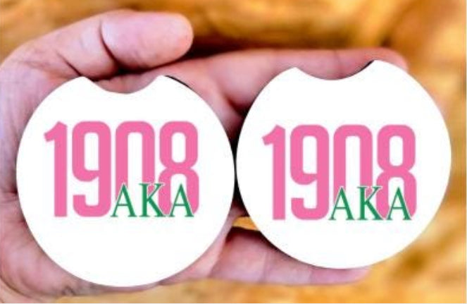 Sorority and Fraternity Car Coasters