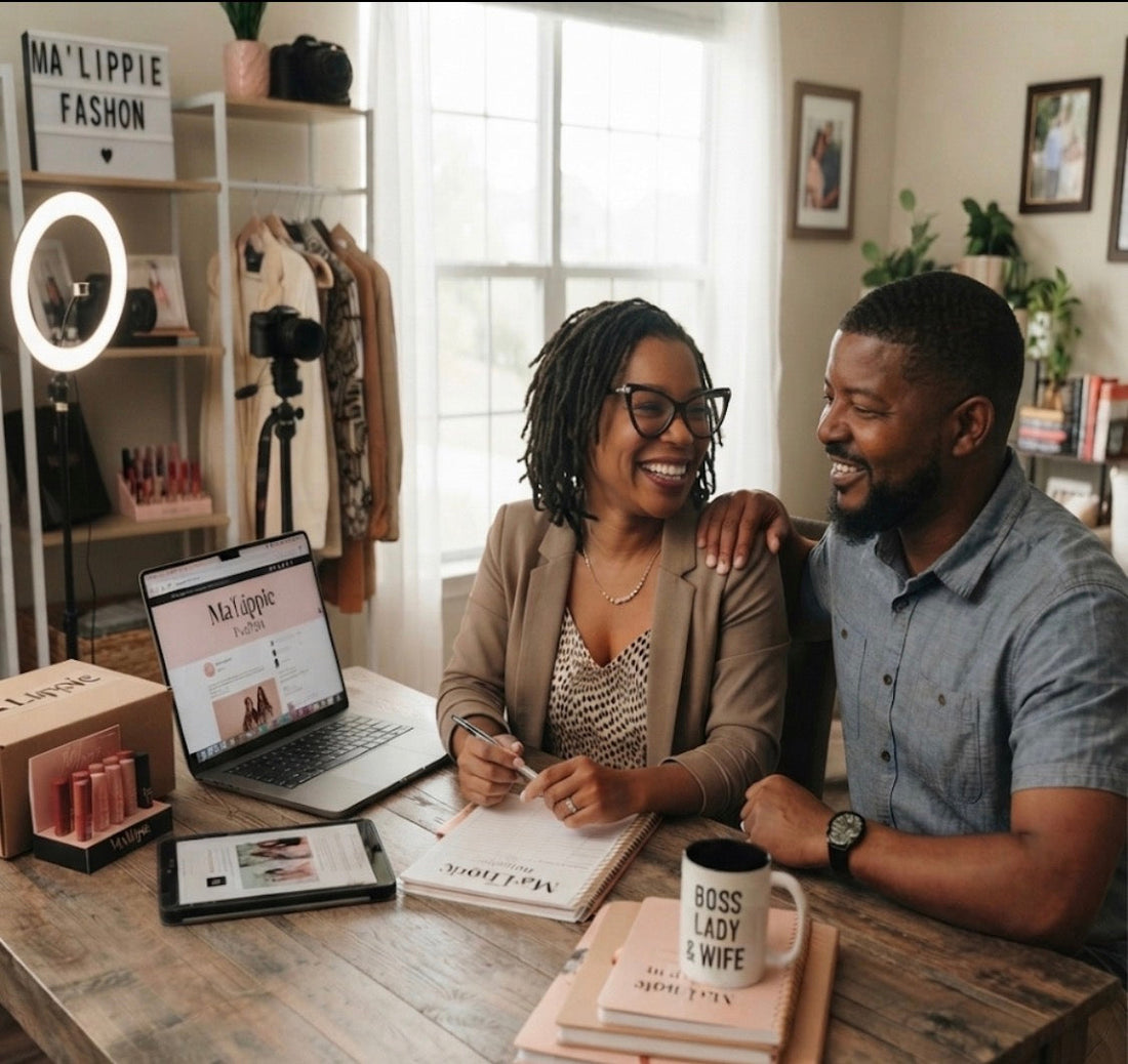 The Art of the Double Act: Juggling Ma’Lippie FashOn and Marriage