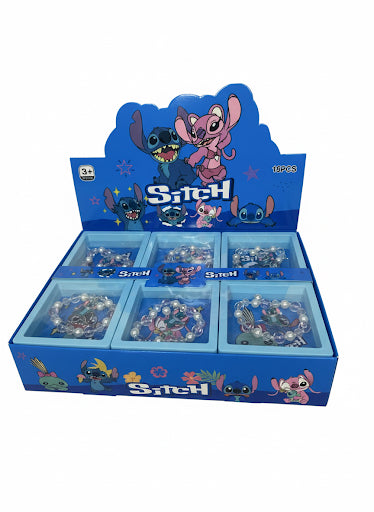 💙 Stitch Kids' Beaded Charm Bracelet