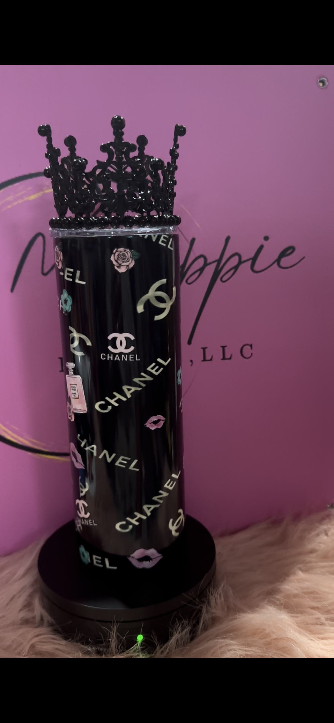 The Empress Collection: Crown-Topped Insulated Tumblers