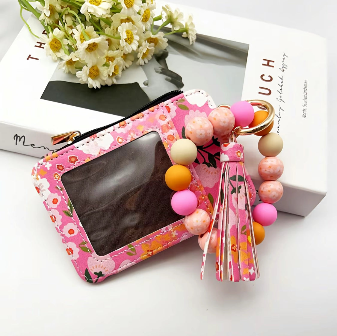 Silicone Beaded Wristlet-Multicolor