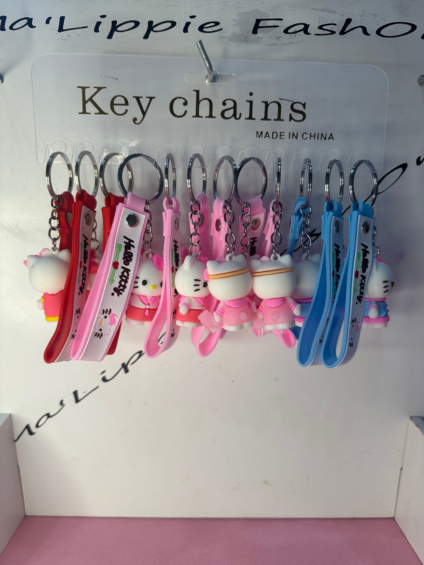 💖 Hello Kitty Character 3D Keychain and Strap