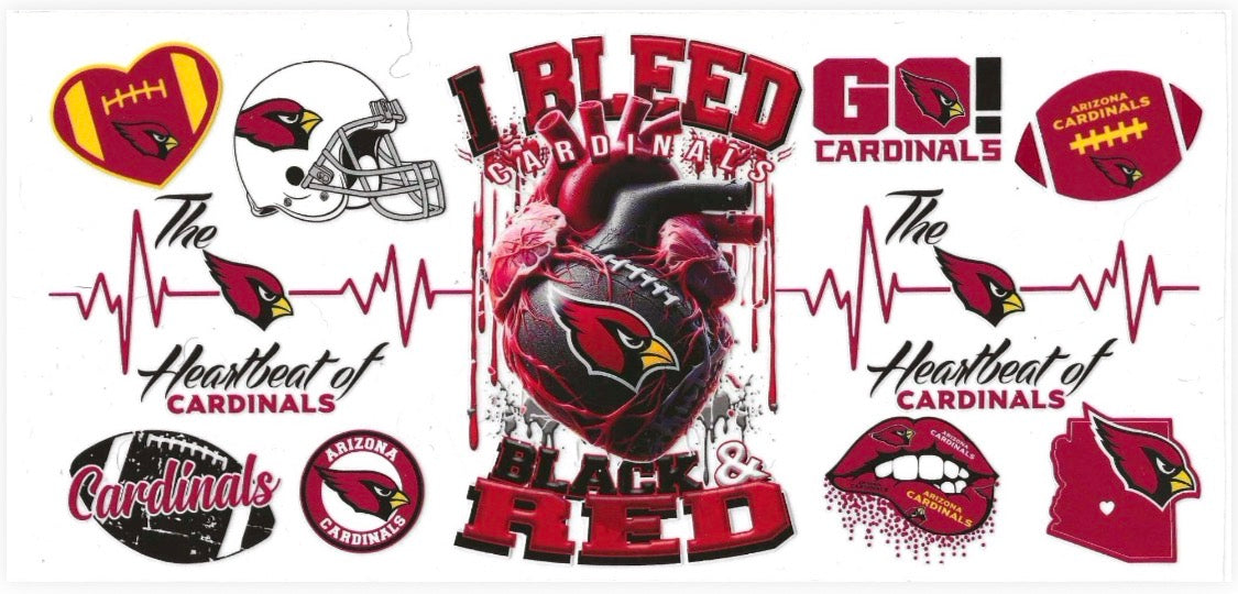💕Football, Faith Based, Teacher, Cartoon, 16oz UVDTF Wraps