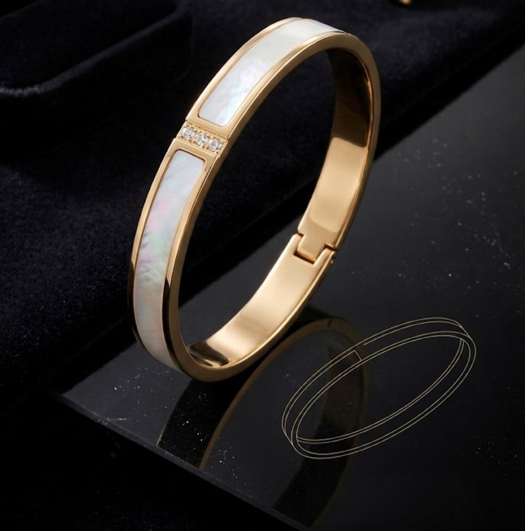 Luxe Designer-Inspired Bangle Bracelets(Box not included)