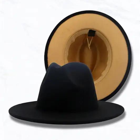 Unisex Double-Sided Fedora Hats
