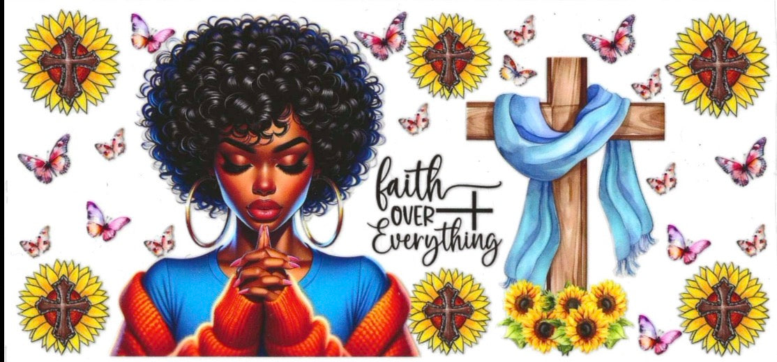 💕Football, Faith Based, Teacher, Cartoon, 16oz UVDTF Wraps