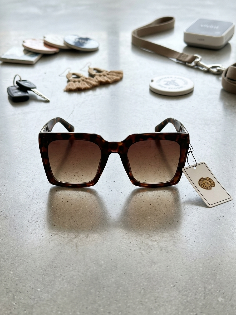 The Muse Collection: Bold Geometric Statement Sunglasses