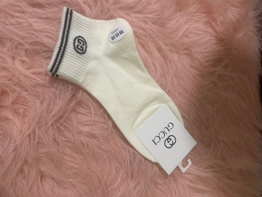 Luxury Inspired Designer Style Fashion Ankle Socks – Multi-Style Collection