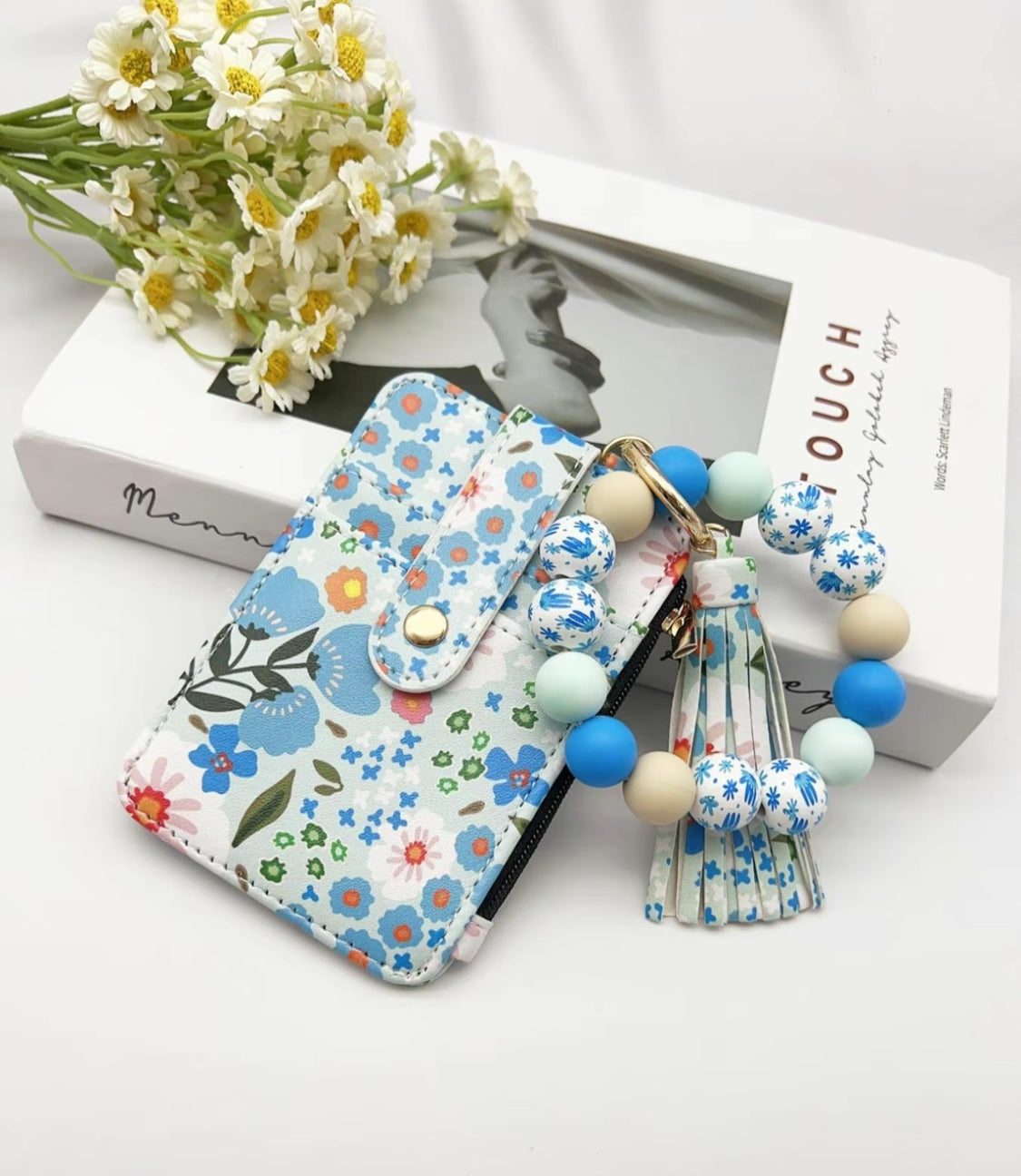 Silicone Beaded Wristlet-Multicolor