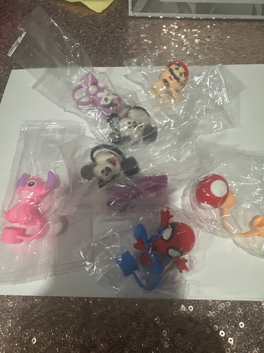 Live Claim Straw Toppers