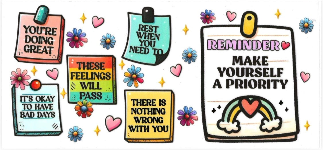 💕Football, Faith Based, Teacher, Cartoon, 16oz UVDTF Wraps