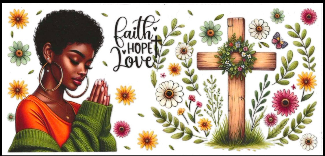 💕Football, Faith Based, Teacher, Cartoon, 16oz UVDTF Wraps