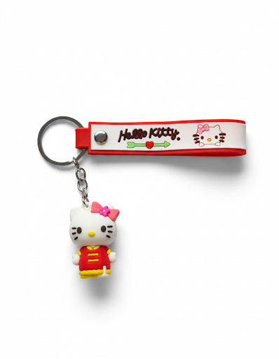 💖 Hello Kitty Character 3D Keychain and Strap