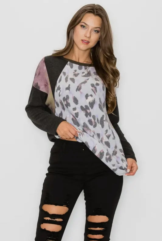 Leopard Print Top