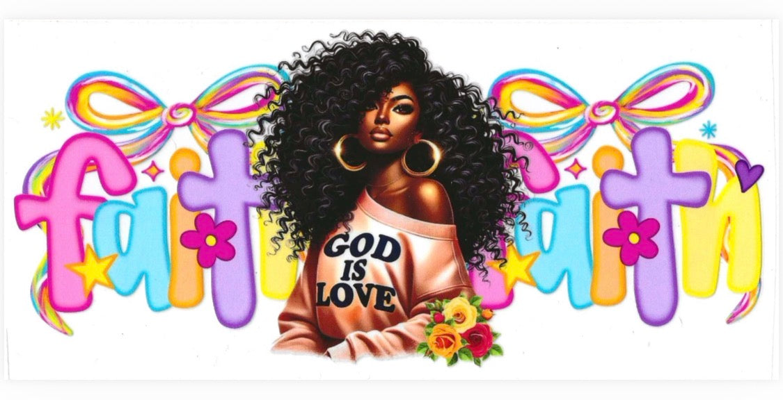 💕Football, Faith Based, Teacher, Cartoon, 16oz UVDTF Wraps