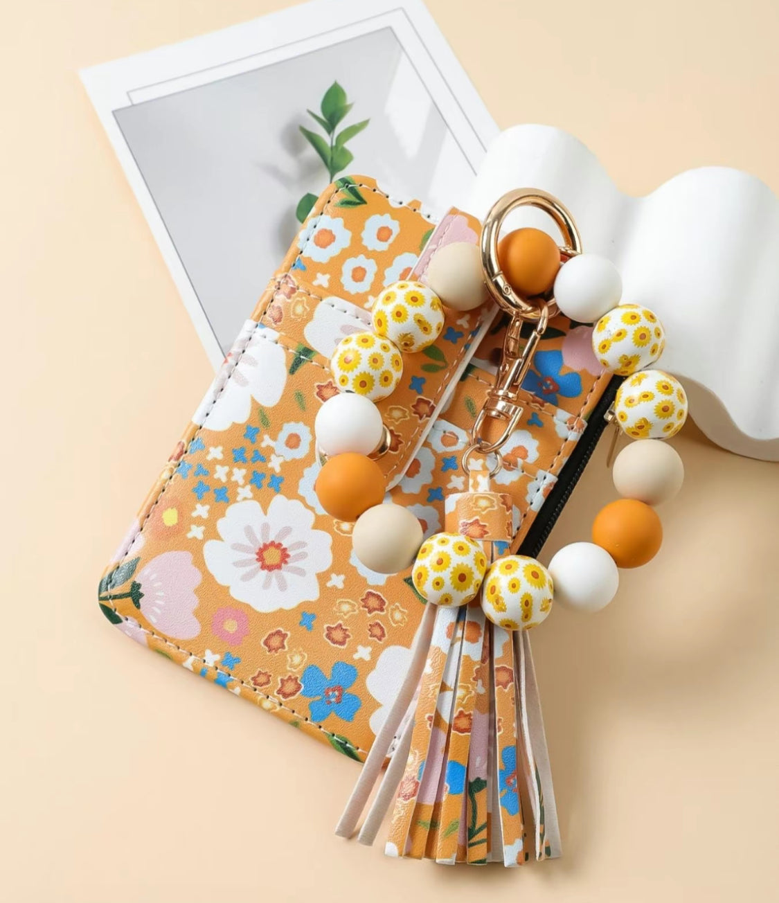 Silicone Beaded Wristlet-Multicolor