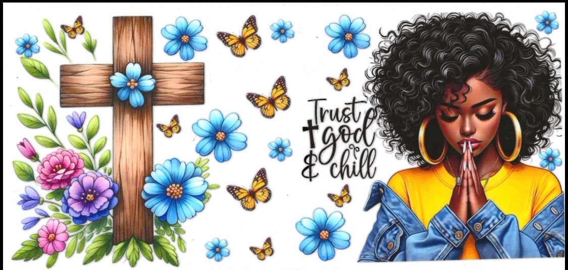 💕Football, Faith Based, Teacher, Cartoon, 16oz UVDTF Wraps