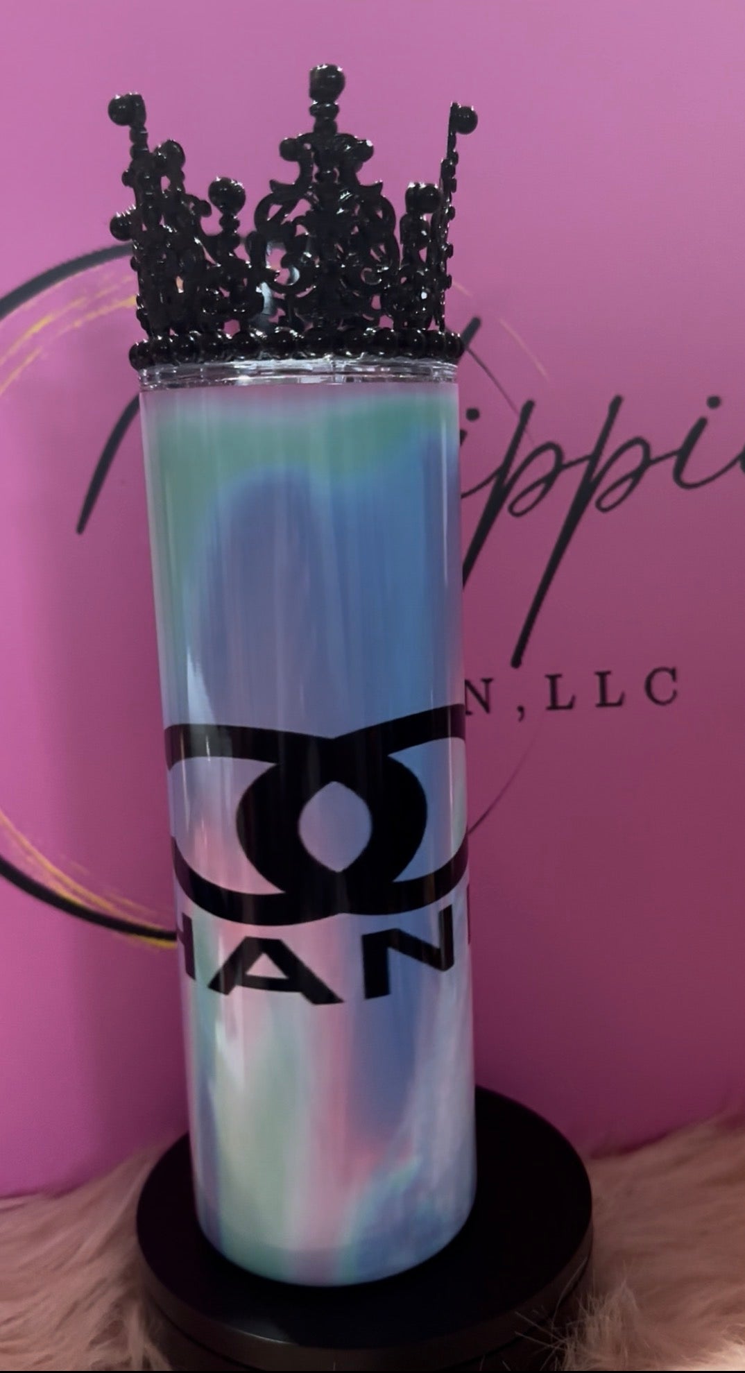 The Empress Collection: Crown-Topped Insulated Tumblers