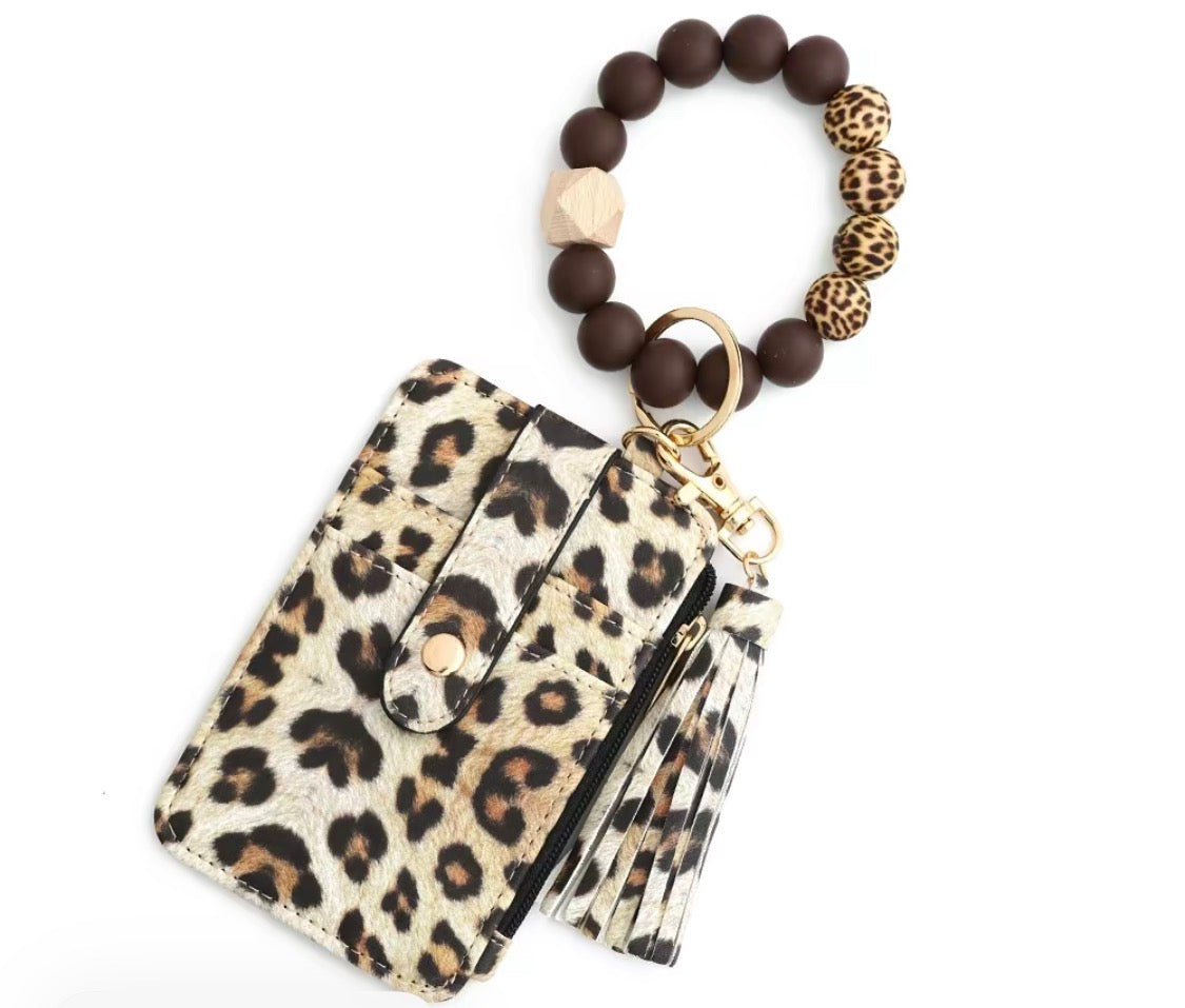 Silicone Beaded Wristlet-Multicolor