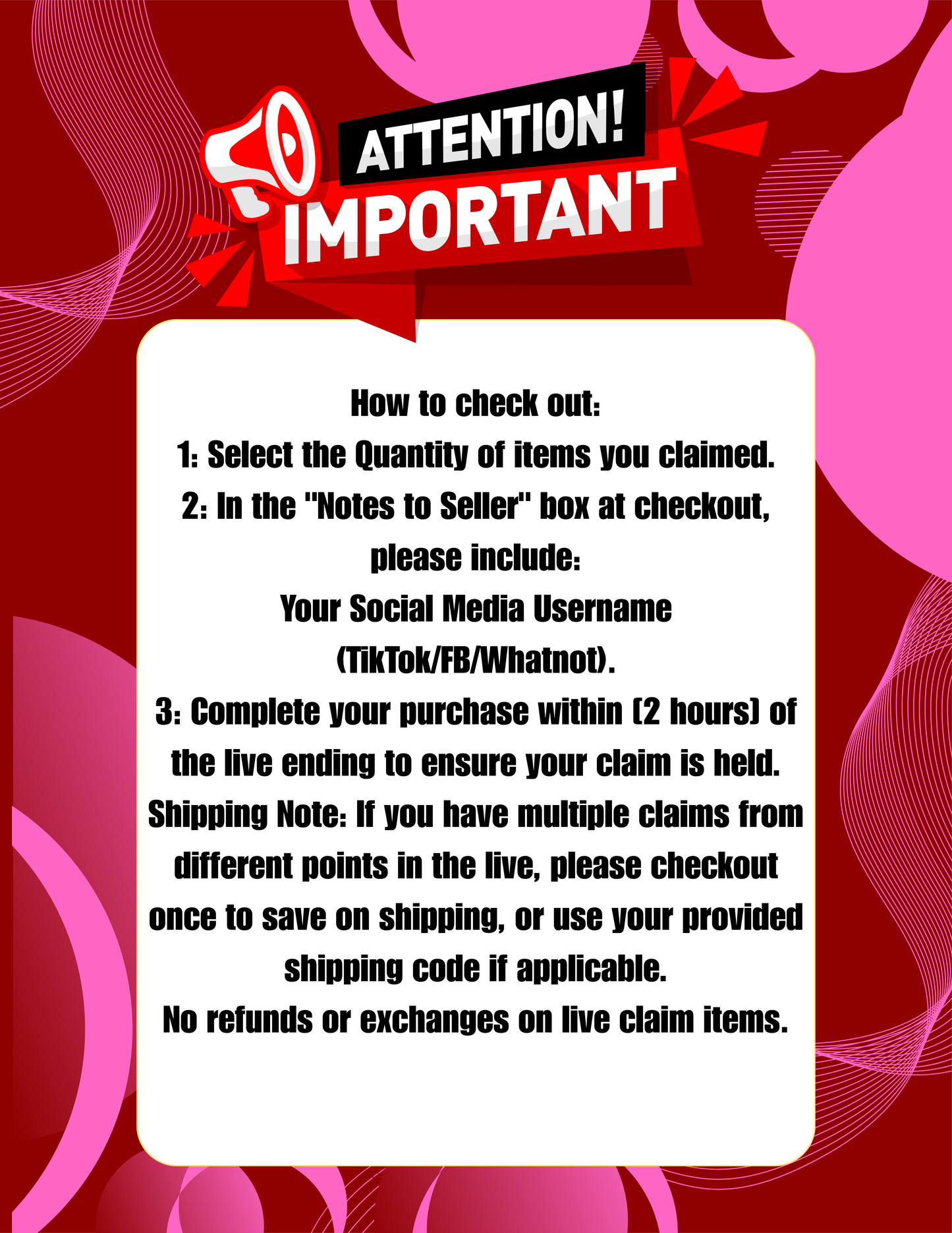 UVDTF and Straw Topper Live Claim -