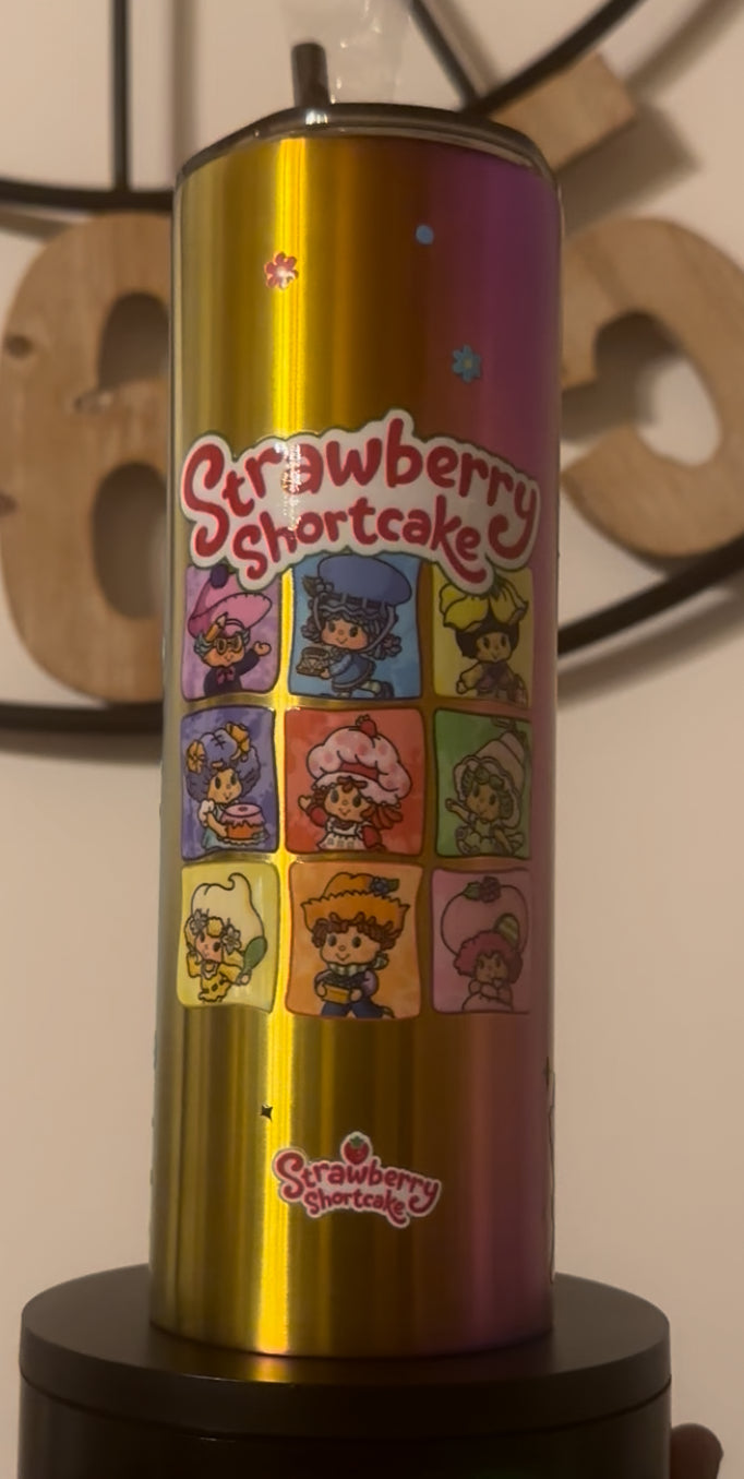 Rainbow Plated 20oz Tumbler