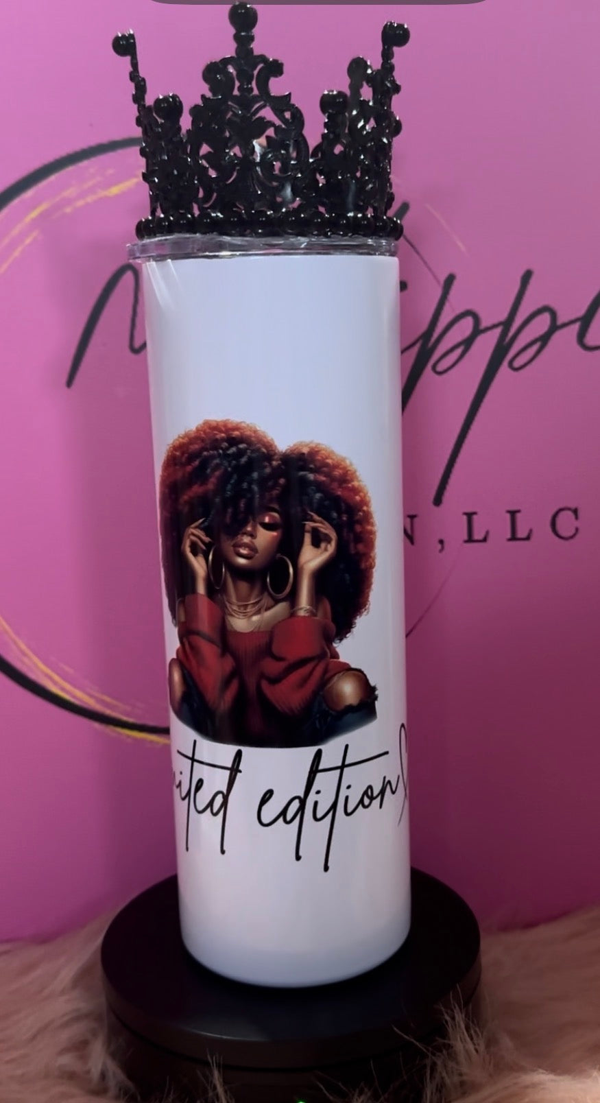 The Empress Collection: Crown-Topped Insulated Tumblers