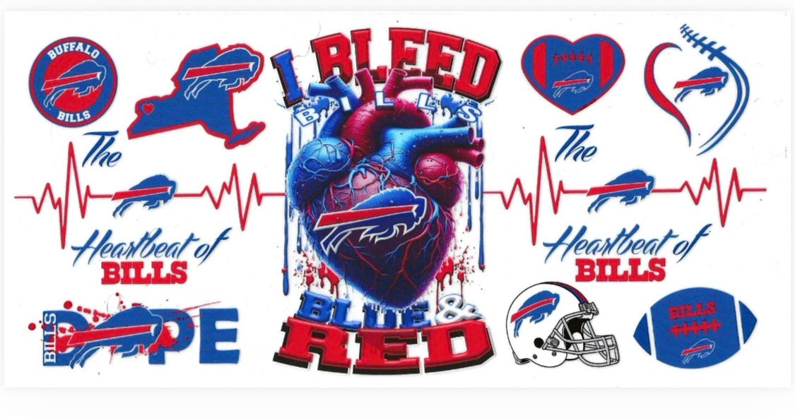 💕Football, Faith Based, Teacher, Cartoon, 16oz UVDTF Wraps