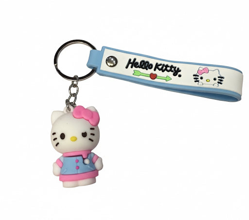 💖 Hello Kitty Character 3D Keychain and Strap