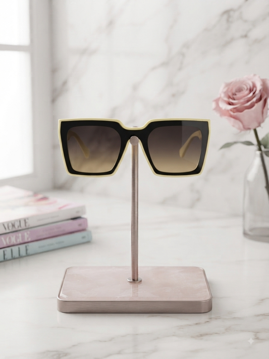 The Muse Collection: Bold Geometric Statement Sunglasses
