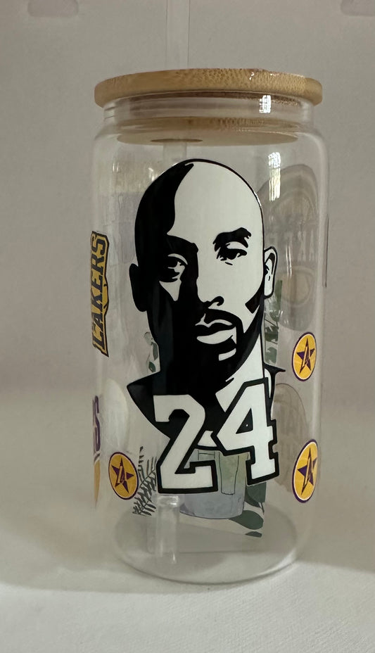 Live Claim 16oz Glass Cups