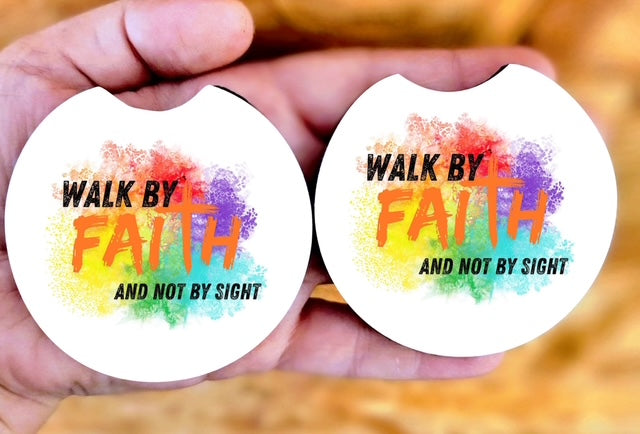 Faith-Inspired Car Coasters