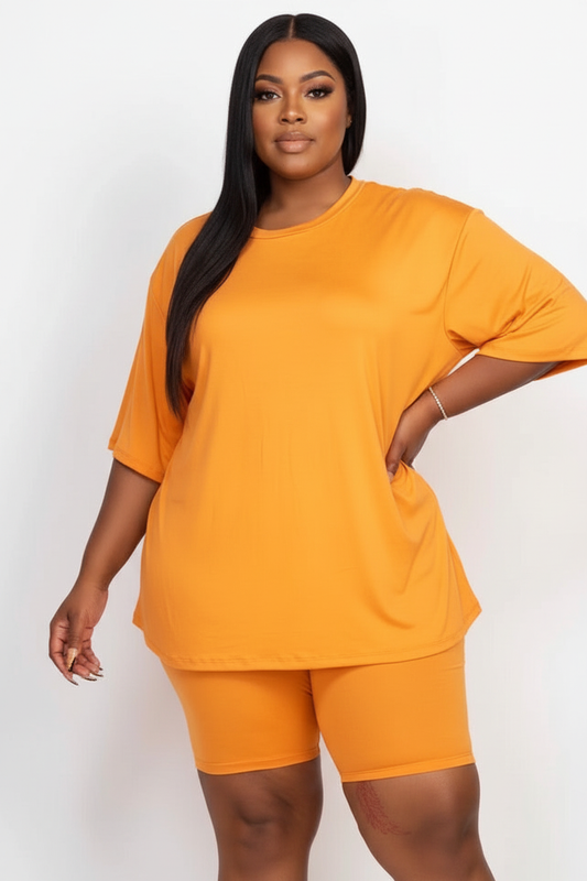 Tomato Cream Loungewear Set