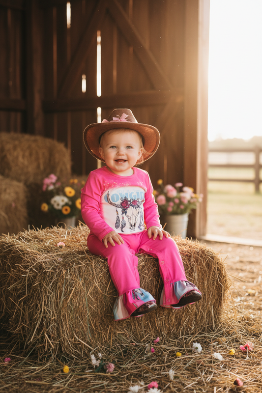 Wild and Free Cowgirl Romper – Ranch Lifestyle